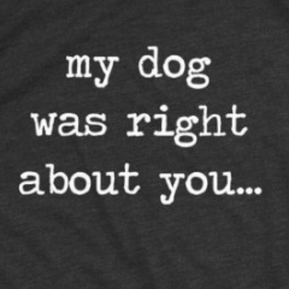 Dog Dad Shirt, My Dog Was Right About You - Picture 2 of 3
